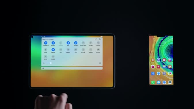 创意广告华为手机平板多屏协同篇